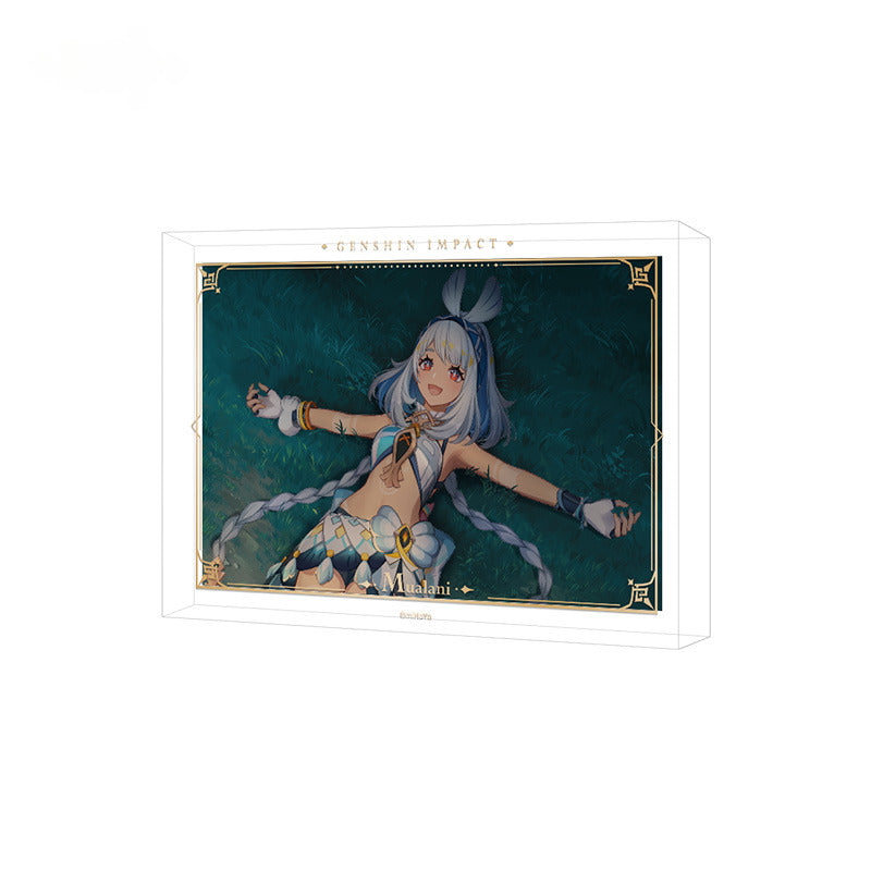 Genshin Impact Thick Acrylic Decorative Painting Character PV Series