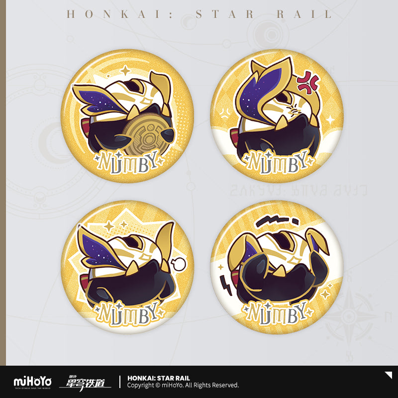 Honkai: Star Rail Mini Badge Set Owlbert's Reception Room Series