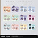 Honkai: Star Rail Soft Magnetic Bookmark Set Pompom Exhibition Hall Series