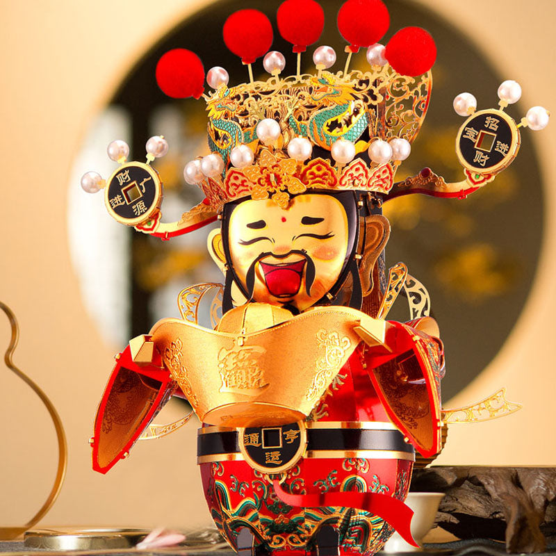 Piececool The God Of Fortune 3D Puzzle Model God of Wealth