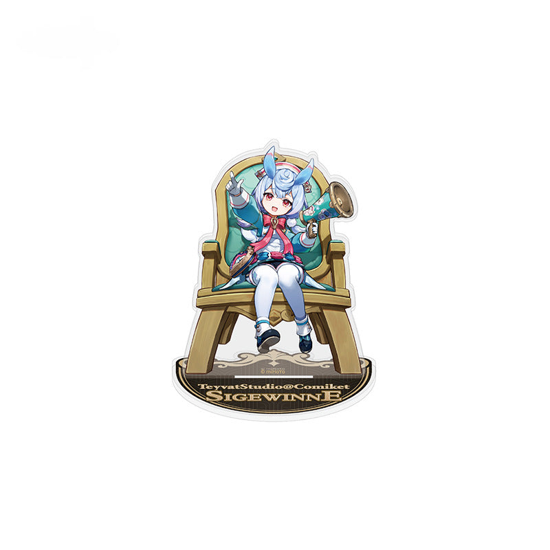Genshin Impact Standee Pendant Mouse Pad Teyvat Photo Fun Series