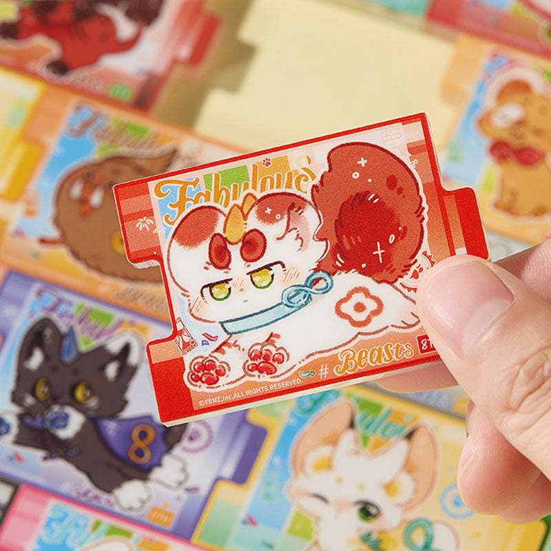 Fabulous Beasts Acrylic Refrigerator Magnet Blind Bag - Single Pack
