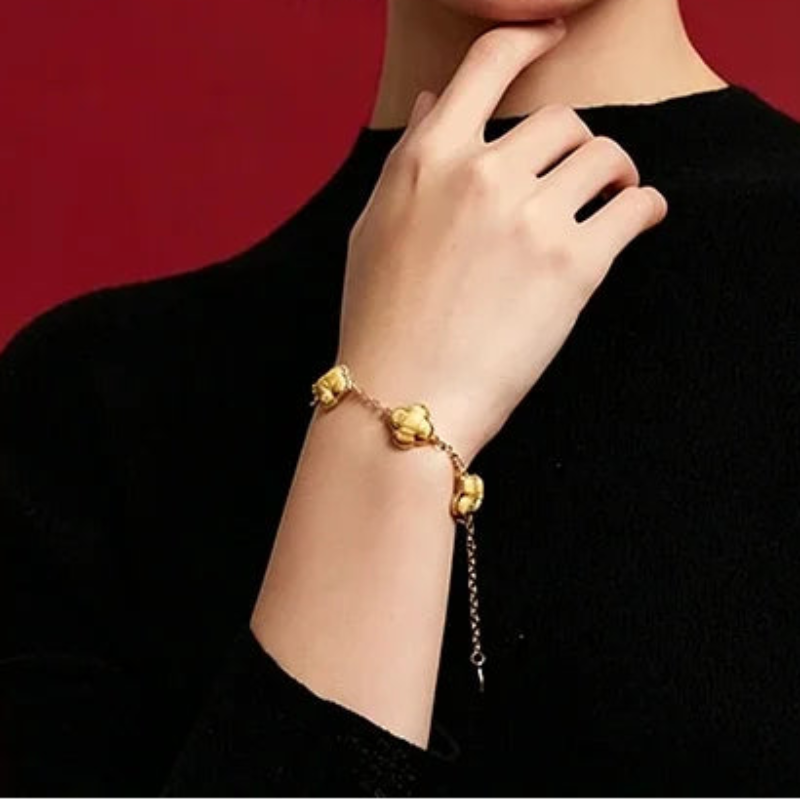 Song Brocade Bracelet – Floral Elegance Collection