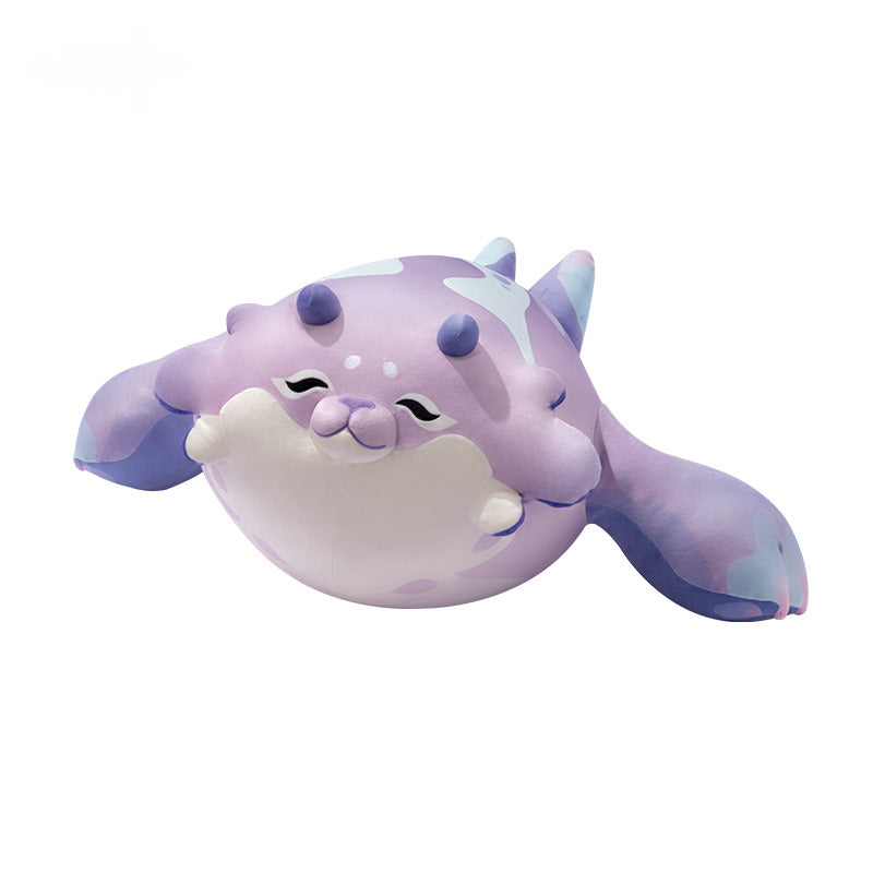 Genshin Impact Blubberbeast Plush Doll Pendant Original Sea Series