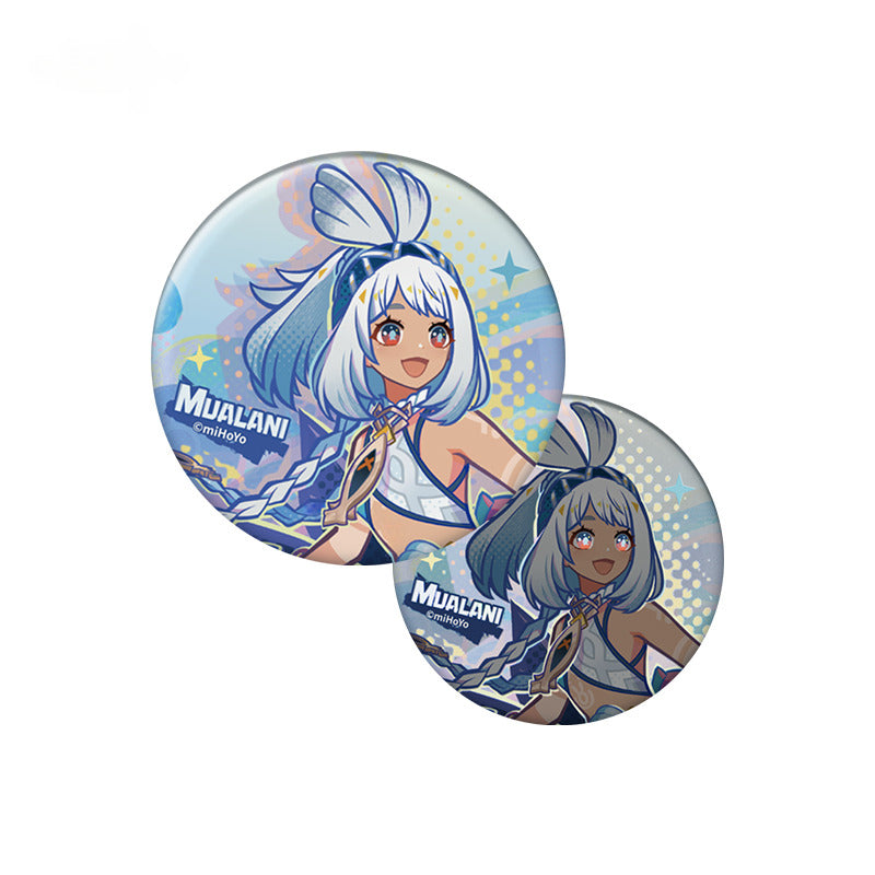 Genshin Impact Badge Standee Laser Ticket Traces of Artistry Series