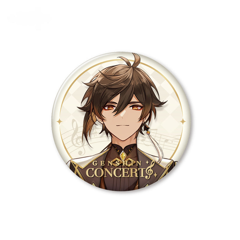 Genshin Impact Character Badge Concert Theme
