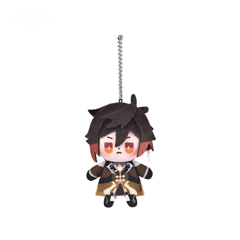 Genshin Impact Plush Finger Puppet Keychain