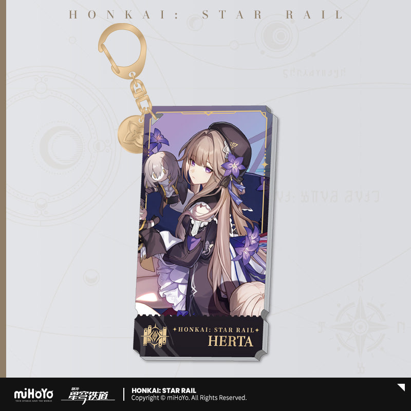 Honkai: Star Rail Acrylic Pendant - The Erudition