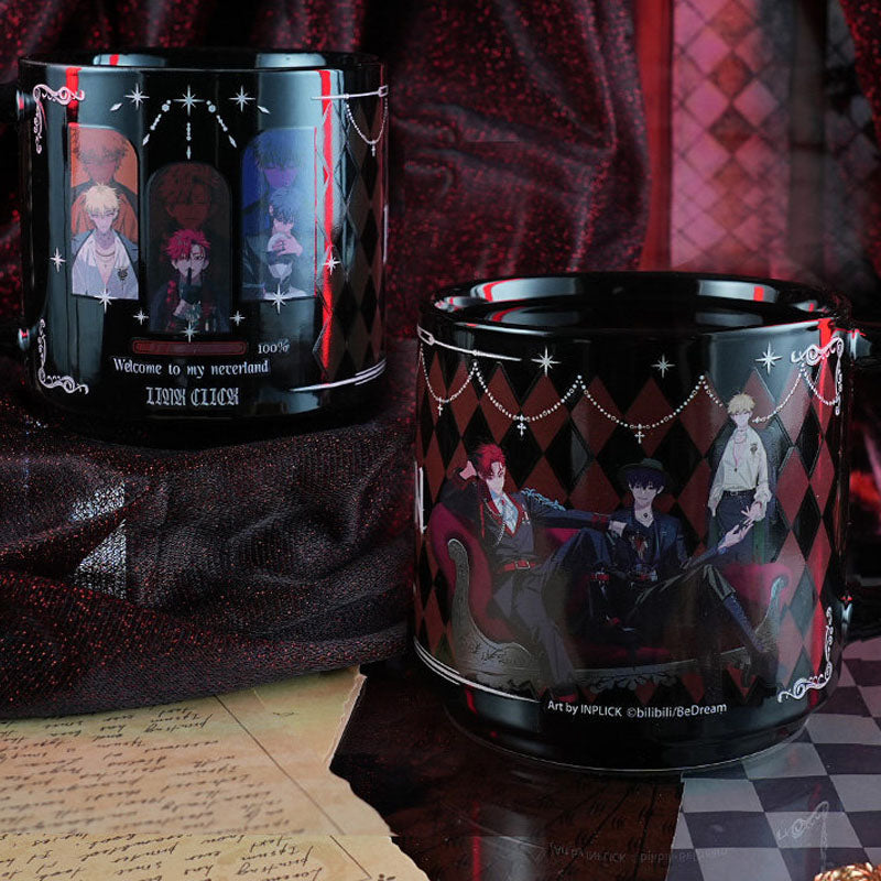 Link Click PAIN Mug 450ml Discoloration Cup Xia Fei /