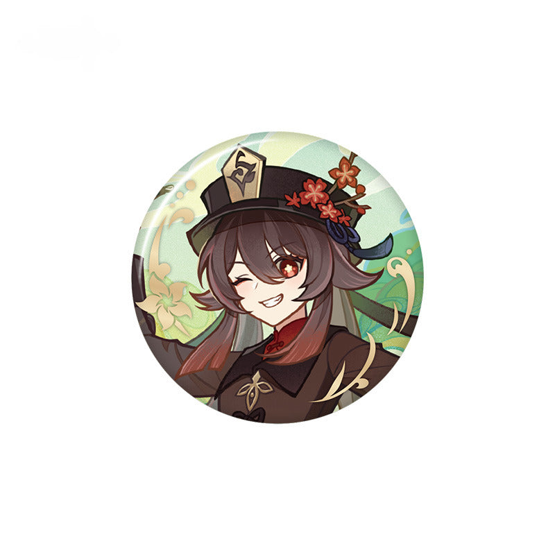 Genshin Impact Badge Trading Card The Poetic Rhymes of Flowing Waters