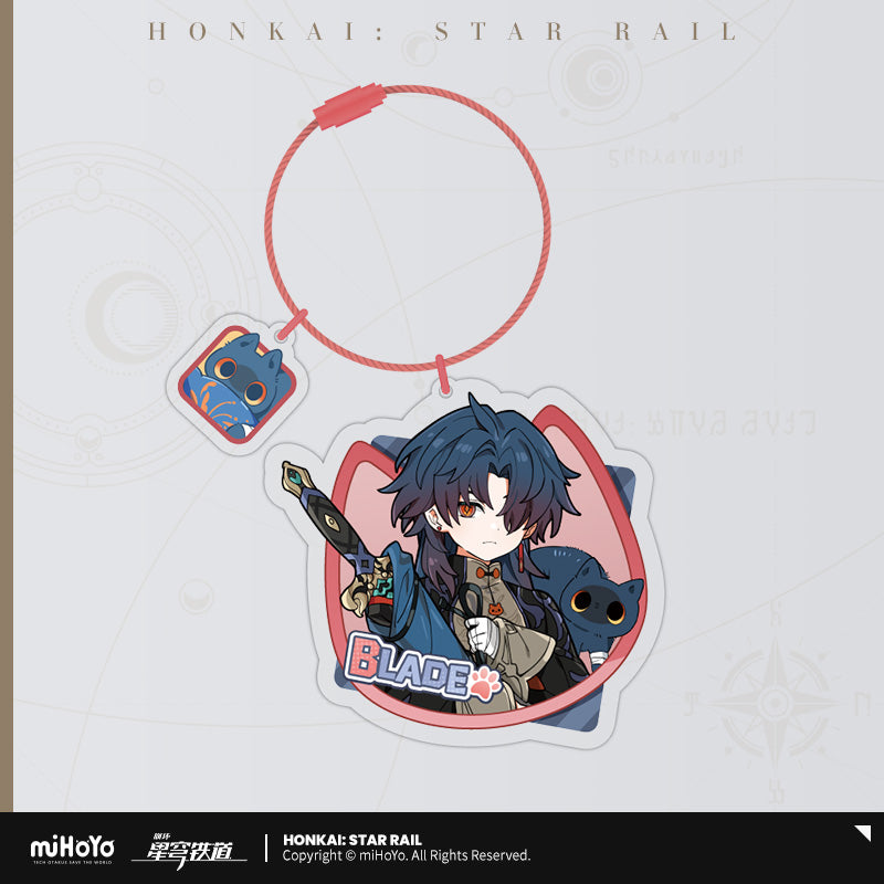 Honkai: Star Rail Acrylic Pendant Little Kitten Series