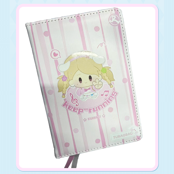 ZJSTV Keep Running KEEP & FUN series Pocket Journal Notebook