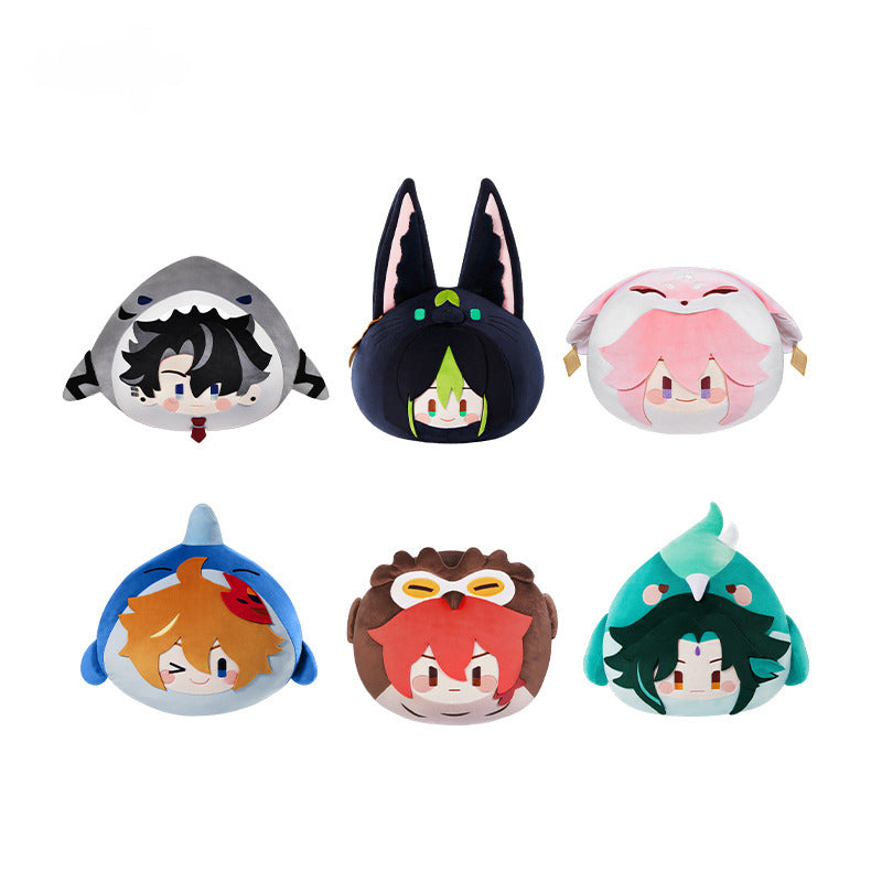 Genshin Impact Plush Pillow Teyvat Zoo Themed