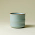Ru Kiln Celadon Tea Cup - Sky-Blue Crackle Glaze Bamboo Section Design Chinese Heritage Craft