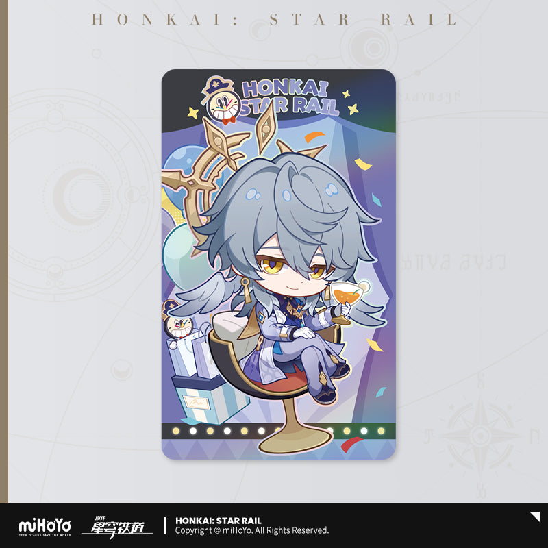Honkai: Star Rail Chibi Laser Collectible Card Set Autumn Festival Series