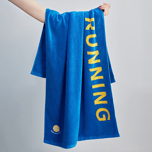 Keep Running Bath Towel