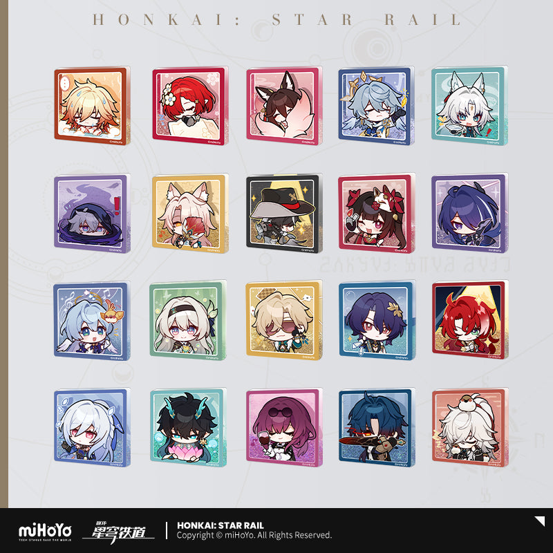 Honkai: Star Rail Quicksand Fridge Sticker Pom - Pom Exhibition Hall Series