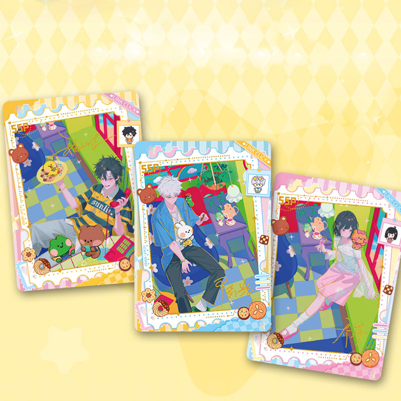 Link Click x LINE FRIENDS Collaboration Collectible Card 1 Box
