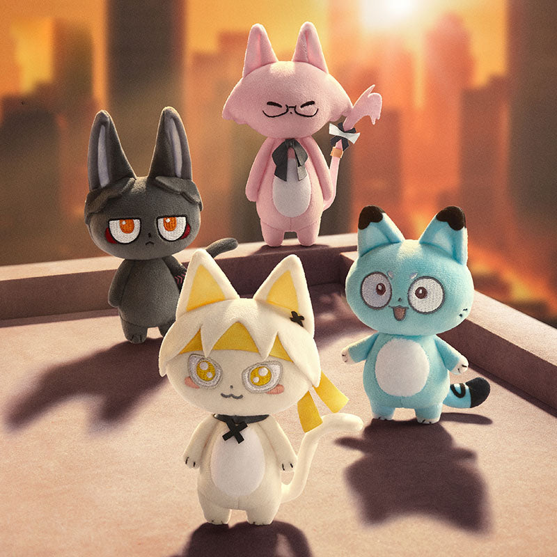 Prapesan Zenless Zone Zero Cat Plush Pendant Hollow Operasi Khas Seksyen 6