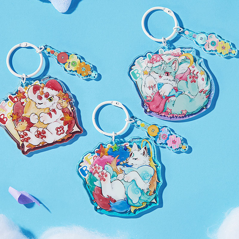 Fabulous Beasts Good Sleep Acrylic Pendant Blind Box