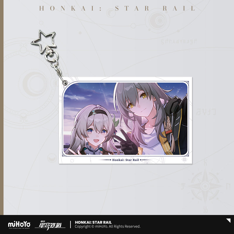 Honkai: Star Rail Acrylic Photo Card Midsummer Firefly Rendezvous Series
