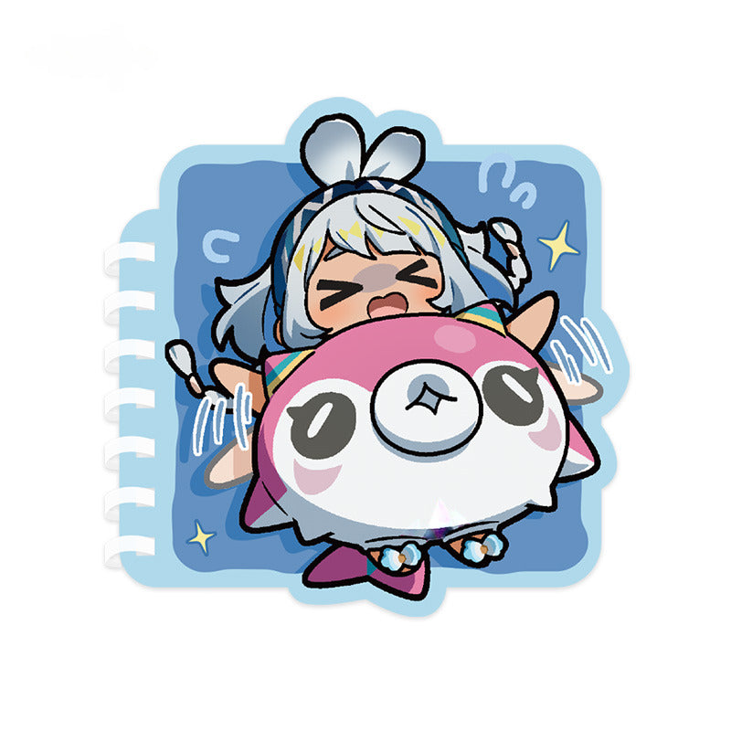 Genshin Impact Chibi Emoticon Spiral Notepad