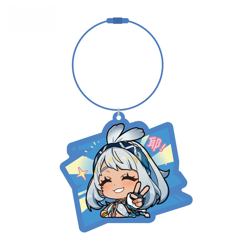 Genshin Impact Chibi Emoticon Series Acrylic Pendant