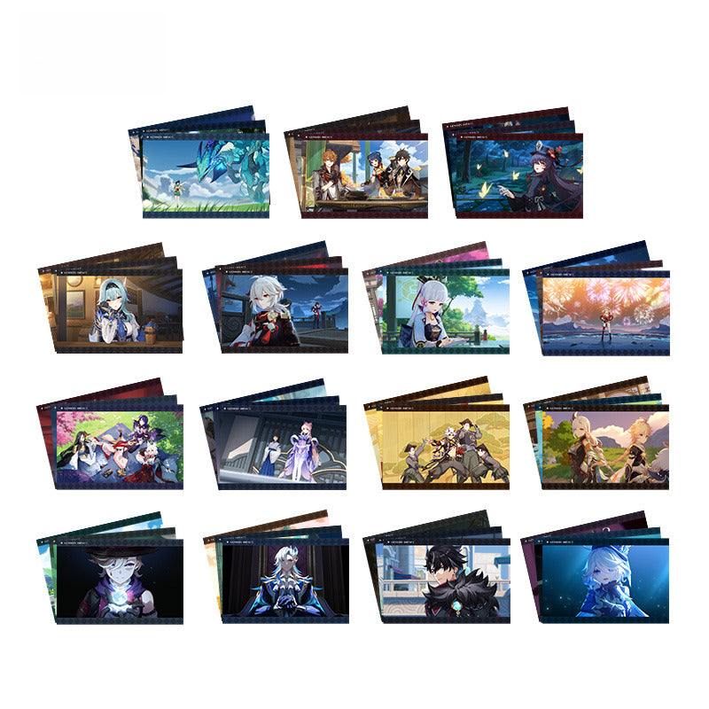 Genshin Impact Photo Card Album Character PV Series