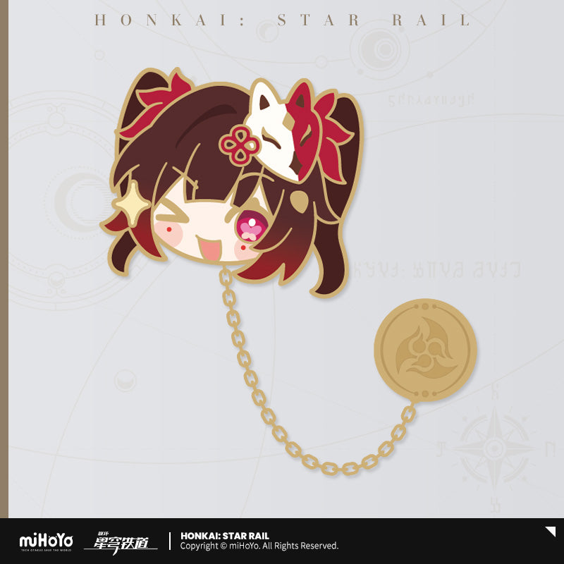 Honkai: Star Rail Metal Badge Pom - Pom Exhibition Hall Series