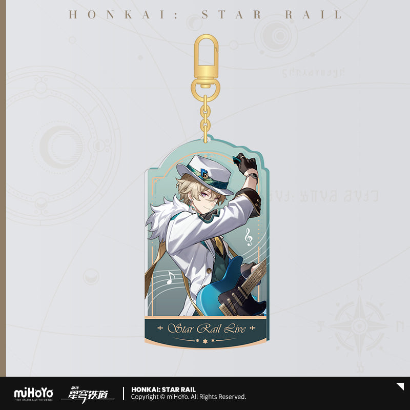Honkai: Star Rail Acrylic Pendant Star Rail LIVE Series