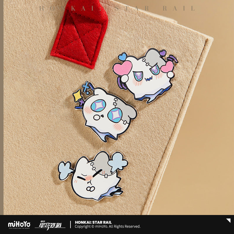 Honkai: Star Rail Wuwubo Metal Badge Wuwu Yixia Series