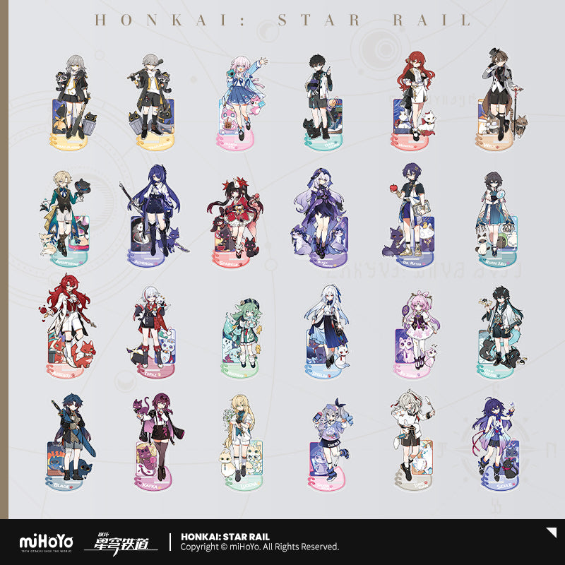 Honkai: Star Rail Acrylic Standee Little Kitten Series