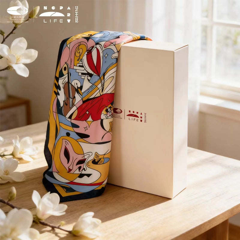 Impressions of the NCPA Silk Scarf