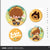 Tears of Themis Enjoy Traveling Series Q Version Mini Tin Badge Set