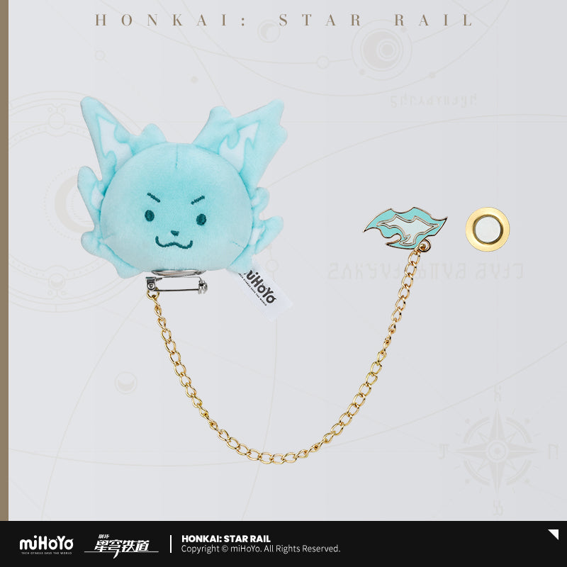 Honkai: Star Rail Plush Badge Mr. Tail Theme Series