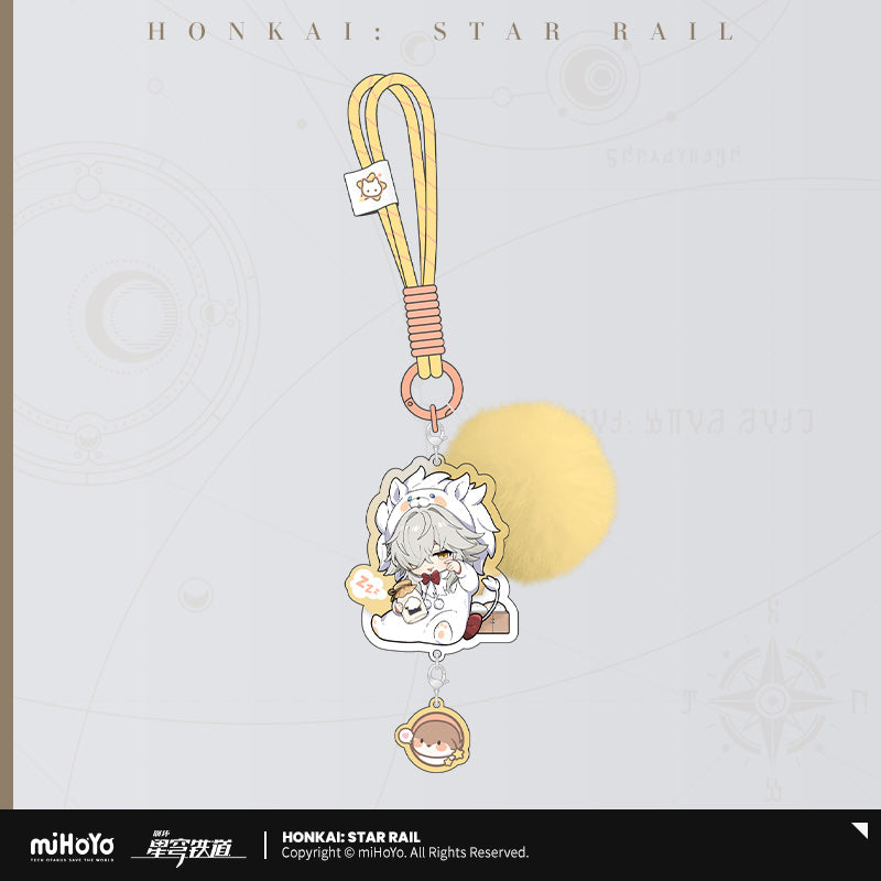 Honkai: Star Rail Chibi Acrylic Pendant Boys' Dormitory Series