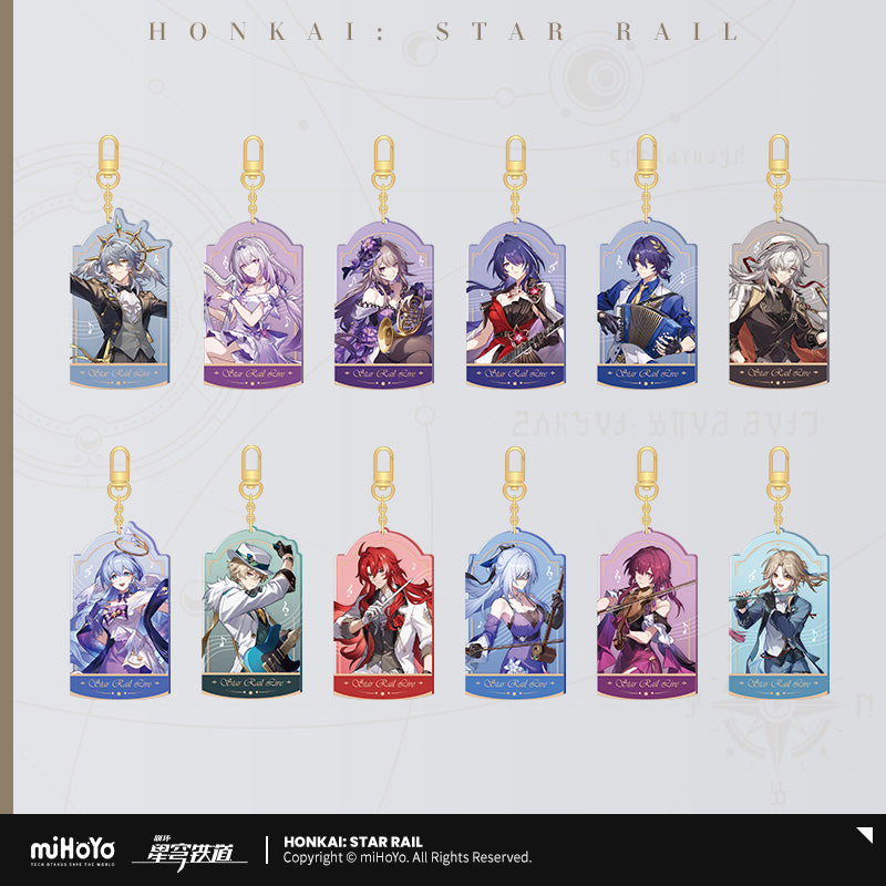 Honkai: Star Rail Acrylic Pendant Star Rail LIVE Series