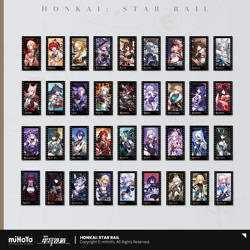 Honkai: Star Rail Film-Style Card Stellar Invitation Series