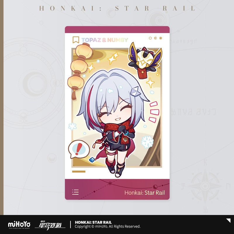 Honkai: Star Rail Paper Card Set Spring Festival Greeting Series