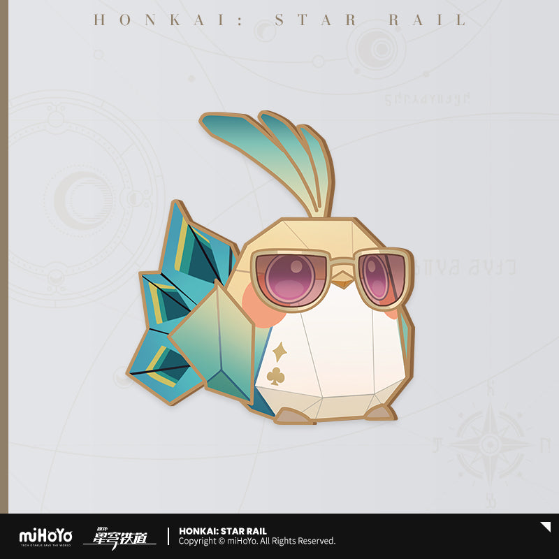 Honkai: Star Rail Metal Badge Owlbert's Reception Room Series
