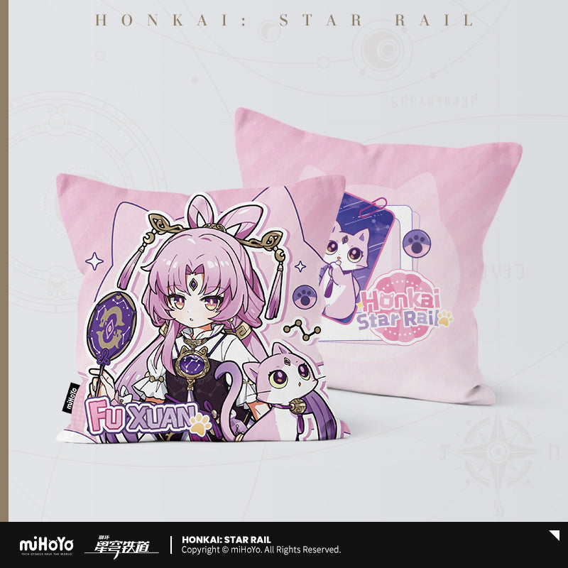 Honkai: Star Rail Square Pillow Little Kitten Series