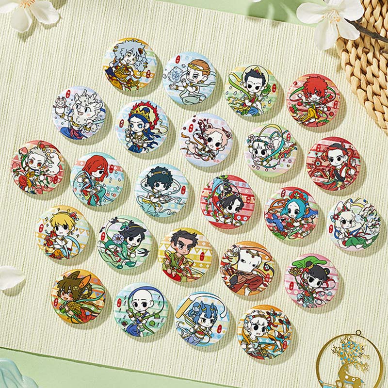 CPOP4U | Fei Ren Zai Tinplate Badge Blind Box-Four Seasons of Music Series