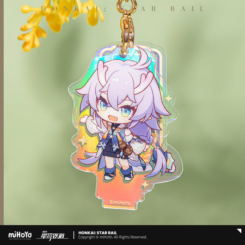 Honkai: Star Rail Chibi Acrylic Hanging Ornament Train Travel Series