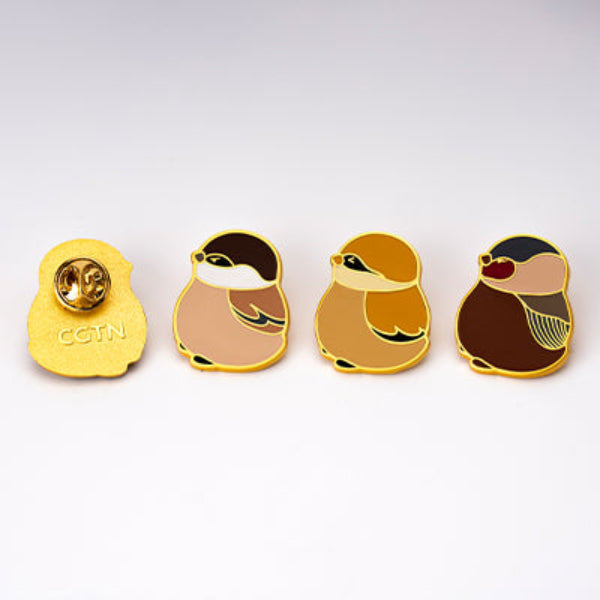 Bird Emblem Pin
