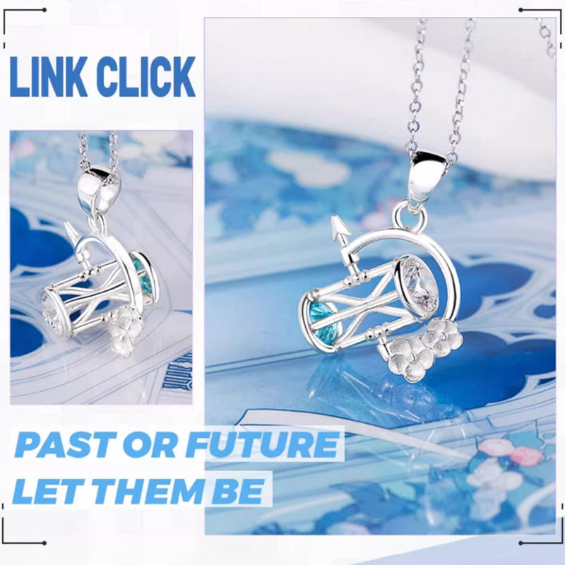 Link Click Official Peripherals Pendant Lu Guang Link Click Silver Pendant Necklace