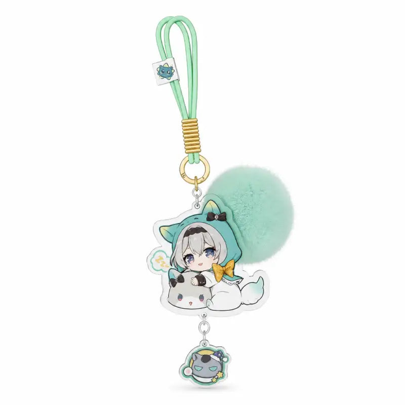Honkai Star Rail Chibi Acrylic Keychain Official Merchandise——Girls' Dorm Series