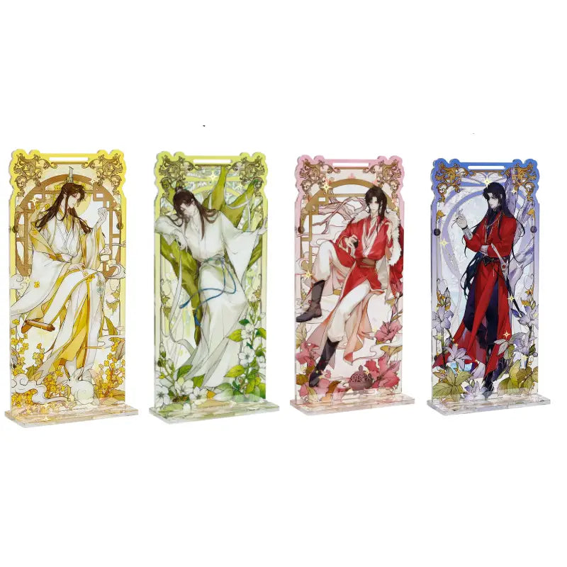 Pre-order Heaven Official's Blessing Flowers of the Four Seasons Magnetic Acrylic Folding Screen Standee
