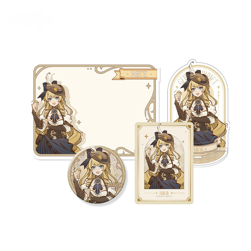 Genshin Impact Badge Standee Fridge Magnet Hunt the Shadow Series