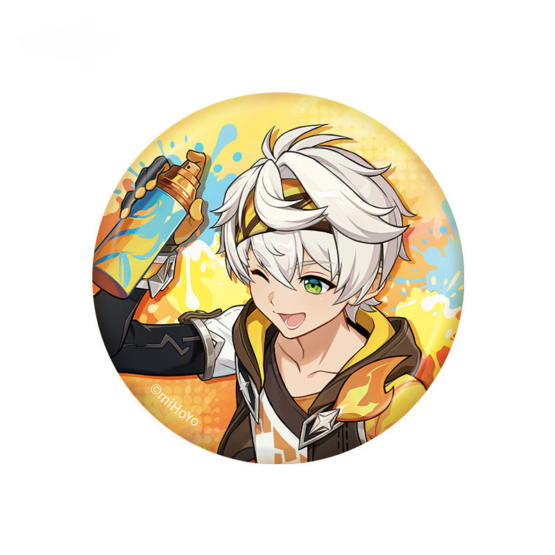 Genshin Impact Badge Standee Teyvat Style Series