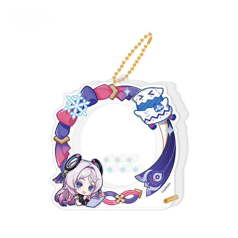 Genshin Impact Badge Acrylic Storage Cover